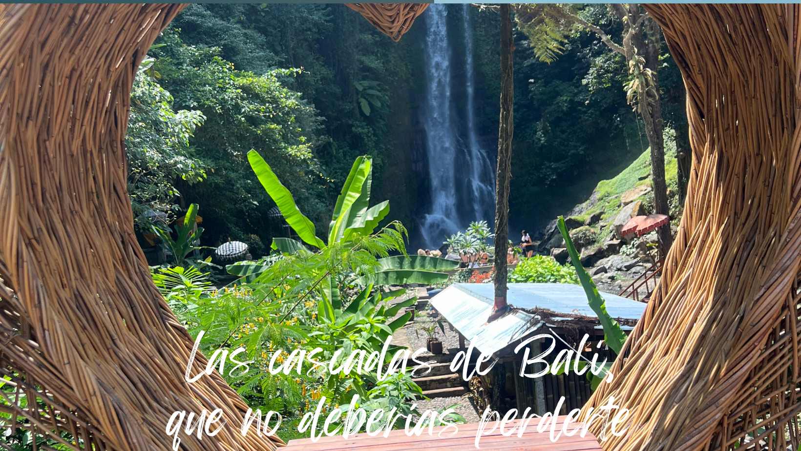 Las 14 fabulosas cascadas de Bali que no puedes perderte