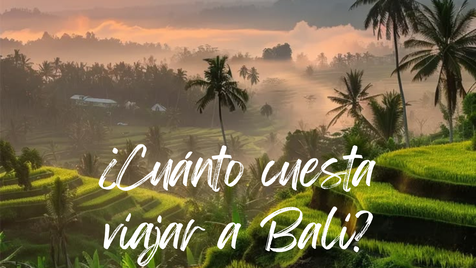 Precio de un viaje a Bali