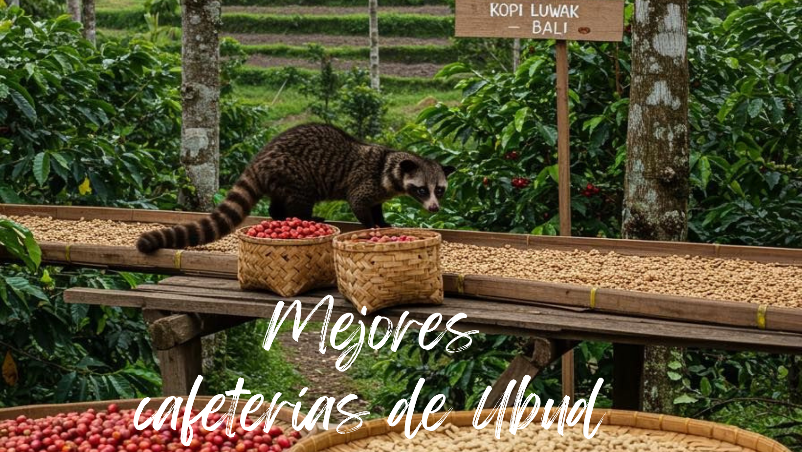 Las mejores cafeterías de Ubud