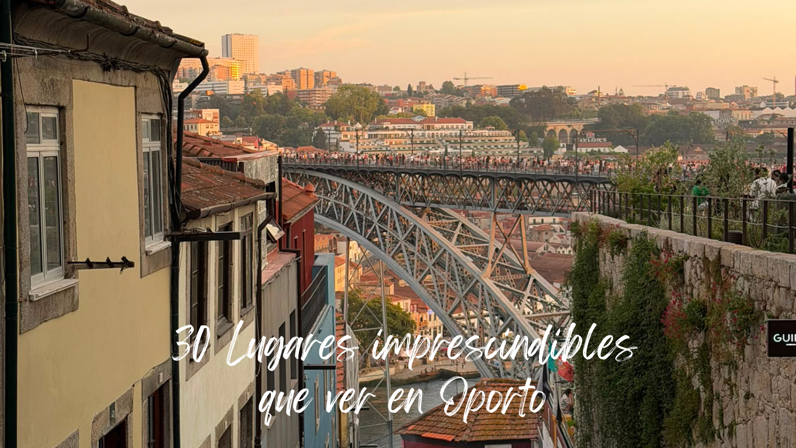 30 Lugares imprescindibles que ver en Oporto 1 Mochilaybocata